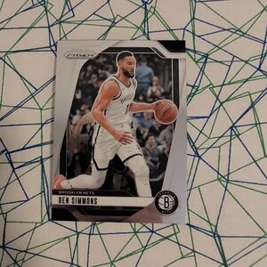 Panini Prizm Basketball Card - White and Black